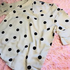 Cute classy polka dot top